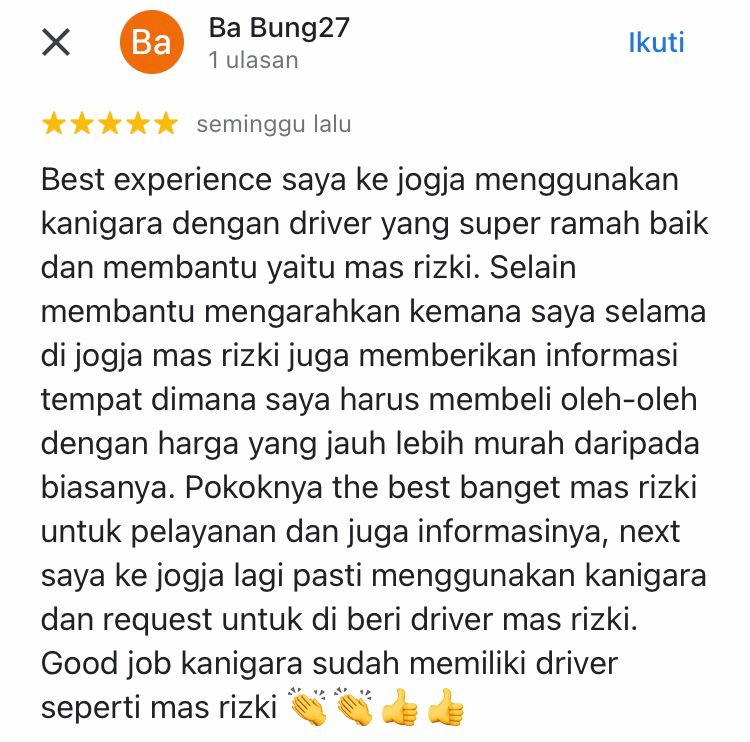 rental mobil Jogja